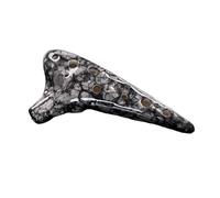 ALFAAL 12 Hole Colorful Ocarina Soprano G Tone Beginner Teaching Sound Quality Ceramic Music Instrument (Color : 01)
