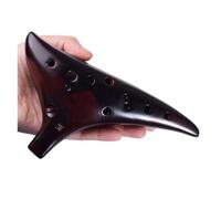 ALFAAL 12 Hole Ocarina Alto C Key AC Ceramics Ocarina Instrument Professional Ocarinas With Bag Instruments