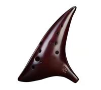ALFAAL 12 Holes Ceramic Ocarinas Alto Tone C Ocarina Professional Musical Instrumentation Offers Accessories