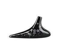 ALFAAL 12 Holes Ocarina Flute Ceramic Instruments Musical Ocarina Professional Crossbar Flute Suitable For Beginners Students (Color : 06)