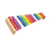 ALFAAL 15 Tone Glockenspiel Xylophone Vibraphone W/Mallet Stick Percussion