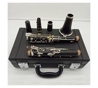 ALFAAL 17 Keys Bakelite A Clarinets Silver Plated Keys With Case Mouthpiec Beginner Clarinet