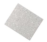 ALFAAL 1PC Acoustic Guitar Pickguard Blank Sheet Self-adhesive Scratch Plate 200 * 170 * 0.65mm Acoustic Guitar Pickguards (Color : White)
