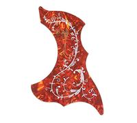 ALFAAL 1PC Professional Acoustic Guitar Pickguard Self-adhesive Pick Guard Sticker Acoustic Guitar Pickguards (Color : 10)