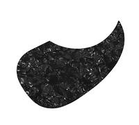 ALFAAL 1PC Professional Folk Acoustic Guitar Pickguard Self-adhesive Pick Guard Sticker For Guitar Lover Acoustic Guitar Pickguards (Color : Bk-02)