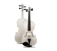 ALFAAL 1Pcs White Color Violin 1/4 Violin Handcraft Violino Musical Instruments