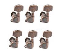 ALFAAL 1set Copper Guitar Tuners Guitar Tuning Pegs Tuners Machine Head Generous Handle Guitar Button (Color : 6L)