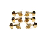 ALFAAL 1Set Guitar String Tuning Pegs Tuners Machine Head Professional Durable Head For Acoustic Electric Guitar Square (Color : Gold Square head)