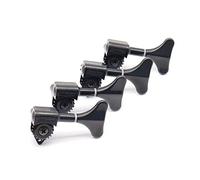 ALFAAL 1set Guitar Tuning Pegs Bass Guitar Machine Heads Tuners 2R2L/4L/4R 3 Coloer (Color : 4R Black)