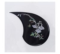 ALFAAL 2.0mm Thickness Celluloid Guitar Pickguard Self Sticker Acoustic Guitar Pickguard Guitar Accessories Acoustic Guitar Pickguards (Color : 01)
