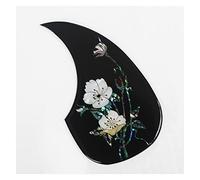 ALFAAL 2.0mm Thickness Celluloid Self Sticker Acoustic Guitar Pickguard For Guitar Lovers Acoustic Guitar Pickguards (Color : 01)