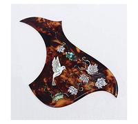 ALFAAL 2.0mm Thickness Celluloid Self Sticker Acoustic Guitar Pickguard Guitar Accessories For Guitar Lovers Acoustic Guitar Pickguards
