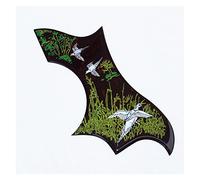 ALFAAL 2.0mm Thickness Hand Painting Finish Self Sticker Acoustic Guitar Pickguard Acoustic Guitar Pickguards