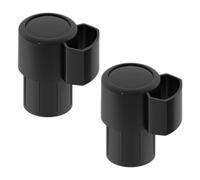 ALFAAL 2 Pcs Saxophone Parts Accessories For Musical Instrument Bent Neck Key End Output Tenor Cap Plastic