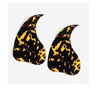 ALFAAL 2 Pieces Left Hand Acoustic Guitar Pickguard Celluloid Material 1.2MM Thickness For Music Lovers Acoustic Guitar Pickguards (Color : 02)