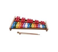 ALFAAL 27 Key Glockenspiel Xylophone Musical Instrument For Music Lovers Of Different With Mallets Compact Professional Portable (Color : A)