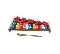 ALFAAL 27 Tone Glockenspiel Xylophone Musical Percussion Instrument Professional (Color : A)