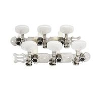 ALFAAL 2pcs Classical Guitar Machine Heads Knobs Guitar String Tuning Pegs Tuners Guitar Tuning Keys (Color : Silver)