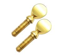 ALFAAL 2pcs Gold Silver Color Saxophone Neck Screw Tightening Screw Sax Replacement Tool Parts Woodwind Instrument Accessory (Color : Gold)