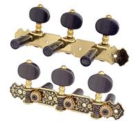 ALFAAL 2Pcs(L&R) Acoustic Classical Guitar Tuning Keys Pegs String Tuners 3+3 Machine Heads