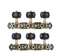 ALFAAL 2pcs(L R) Acoustic Classical Guitar Tuning Keys Pegs String Tuners 3+3 Machine Heads (Short) (Color : 2)