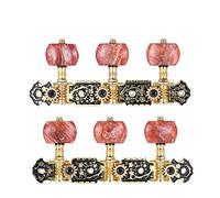 ALFAAL 2pcs(L R) Acoustic Classical Guitar Tuning Keys Pegs String Tuners 3+3 Machine Heads (Short) (Color : 1)