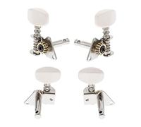 ALFAAL 2R2L Ukulele Tuning Pegs Tuners Machine Heads For Ukulele 4 String Guitar 4 Pack