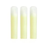 ALFAAL 3-Pack Tenor Alto Soprano Sax Resin Reeds Strength 1.5 2.0 2.5 Saxophone Instrument Accessories For Beginners Smooth (Color : Hardness2.0)