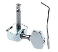 ALFAAL 3 Pairs Semiclosed Guitar String Tuning Pegs Tuners Machine Heads 3L + 3R With Tremolo Lever Arm Vibrato Steel