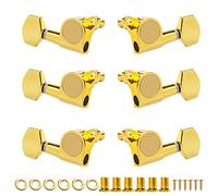 ALFAAL 3L 3R Acoustic Guitar Tuning Pegs Mechine Heads Tuners For Electric/Acoustic Guitar Tuning Pegs DIY