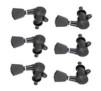 ALFAAL 3L/3R Chrome Finish Guitar Tuning Pegs Artist Acoustic Tuners Machine Heads