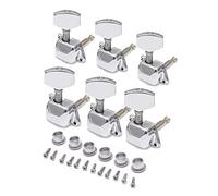 ALFAAL 3L3R 6 Pieces Semi-closed Guitar String Tuning Pegs Tuner Machine Heads Knobs Tuning Keys (Color : 6R)