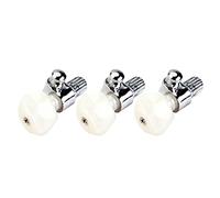 ALFAAL 3pcs Banjo 5th String Geared Tuner - Tuning Keys Peg Machine Heads