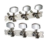 ALFAAL 3R 3L Classic Folk Guitar String Tuning Peg Tuners Button Tuning Key