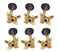ALFAAL 3R3L Acoustic Guitar Accessory String Tuning Pegs Tuner Oval Button