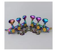 ALFAAL 3R3L Chameleon Rainbow Locking Tuning Key Pegs Electric Guitar Machine Heads Tuners 1:21