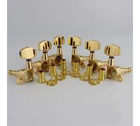 ALFAAL 3R3L Guitar Machine Heads Tuners 3+ 3 Gold Tuning Pegs (With Packaging)