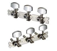 ALFAAL 3R3L Locking Key Button String Tuning Peg Tuner For Classic Folk Guitar Accs