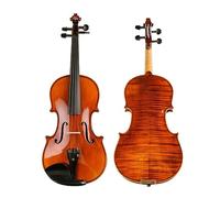 ALFAAL 4/4 3/4 1/2 1/4 1/8 Violin Handmade Violin Patterned Maple Back Panel Violin (Color : 1/4)