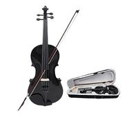 ALFAAL 4/4 3/4 1/2 1/8 Durable Acoustic Violin Fiddle For Violin Beginner With Case Bow (Color : 1/8)