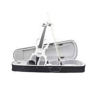 ALFAAL 4/4 Electric Violin Mute Maple Body Electric Violin With Bow Case Headphone Connection Cable Violin Parts Accessories