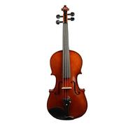 ALFAAL 4/4 Full Size Violin Maple Spruce TOP Flamed Back Solid Handmade 4/4 Fiddle W/Oblong Case Bow Strings Whole Set