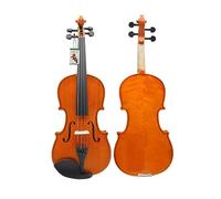 ALFAAL 4/4 Violin Spruce Acoustic ViolinoWith Case Bow Strings Shoulder Rest Tuner Cloth (Color : Violin Set 2)