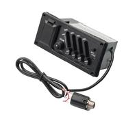 ALFAAL 4 Band Acoustic Guitar Equalizer Acoustic Guitar Preamp Amplifier Piezo Pickup 6.5MM Output Of 5 Pcs