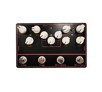 ALFAAL 4-in-1 Electric Guitar Pedal Distortion Overdrive Loop Delay True Bypass Effects Pedal Guitar Accessories Guitar Effects Pedal