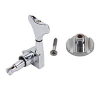 ALFAAL 4 Pairs 4R Bass Tuners Machine Heads Tuning Pegs 1 Bass/Precision Bass String Guide - Chrome