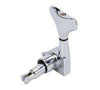 ALFAAL 4 Pairs 4R Chrome Bass Tuners Machine Heads Tuning Pegs