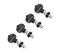ALFAAL 4 String Guitar Replacements Metal Tuning Pegs Key Ukelele Tuners - 4Pcs