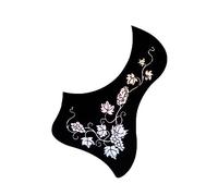 ALFAAL 40/41 Inch PVC Folk Classical Guitar Pickguard Anti-scratch Plate Guitar Pickguard Sound Hole Sticker Acoustic Guitar Pickguards (Color : 06)