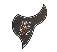 ALFAAL 41 Inch 40 Ballad Decorative Acoustic Guitar Pickguard Rosewood Inlaid Real White Shellfish Acoustic Guitar Pickguards